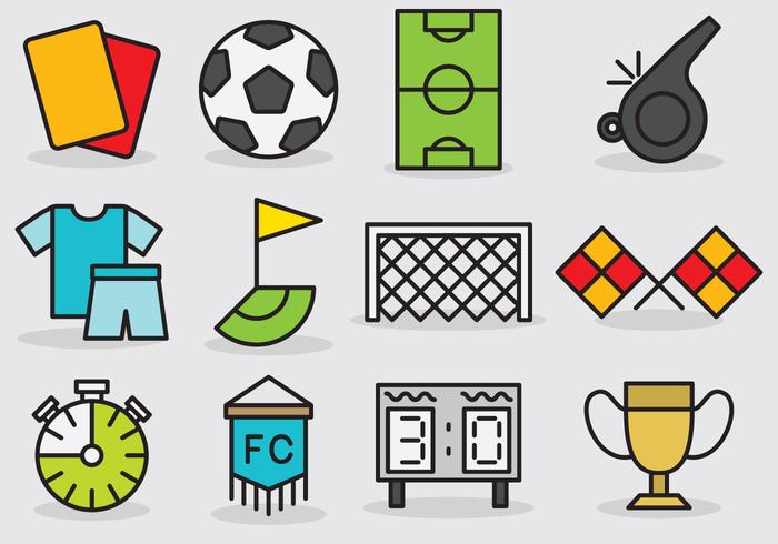 Cute Soccer Icons 700x490 Cute Soccer Icons