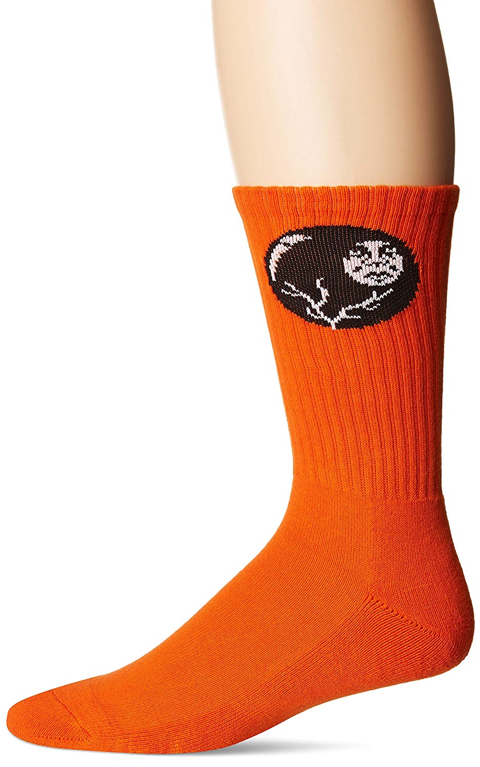 938x1500 Obey Men's Ball Icon Socks, Orange, Os Clothing