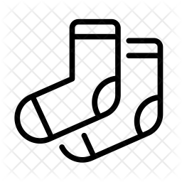 256x256 Socks Icon Of Line Style