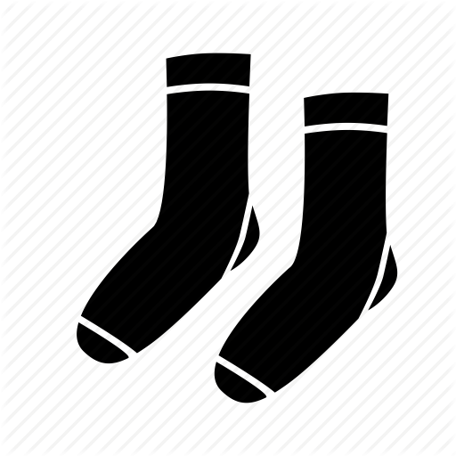512x512 Basic, Clean, Clothes, Fashion, Pair, Socks Icon
