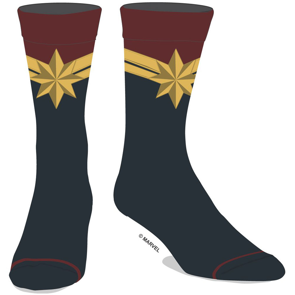 1000x1000 Captain Marvel Icon Symbol Sock