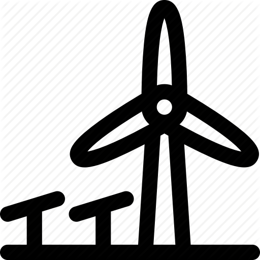 512x512 Electricity, Energy, Panels, Power, Renewable, Solar, Wind Icon