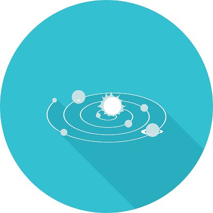 416x416 Flat Icon Solar System Premium Clipart