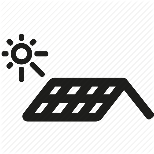 512x512 Alternative, Clean, Energy, Panels, Roof, Solar, Sun Icon