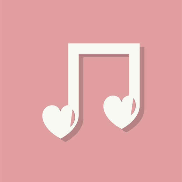626x625 Love Song Valentines Day Icon Vector Free Download
