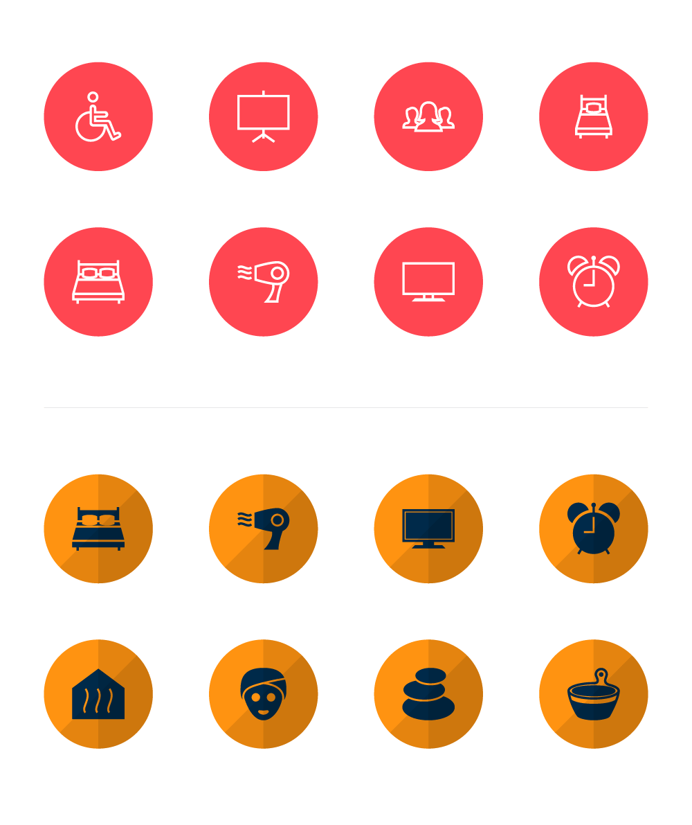 1000x1191 Freebie Hotel And Spa Icon Set