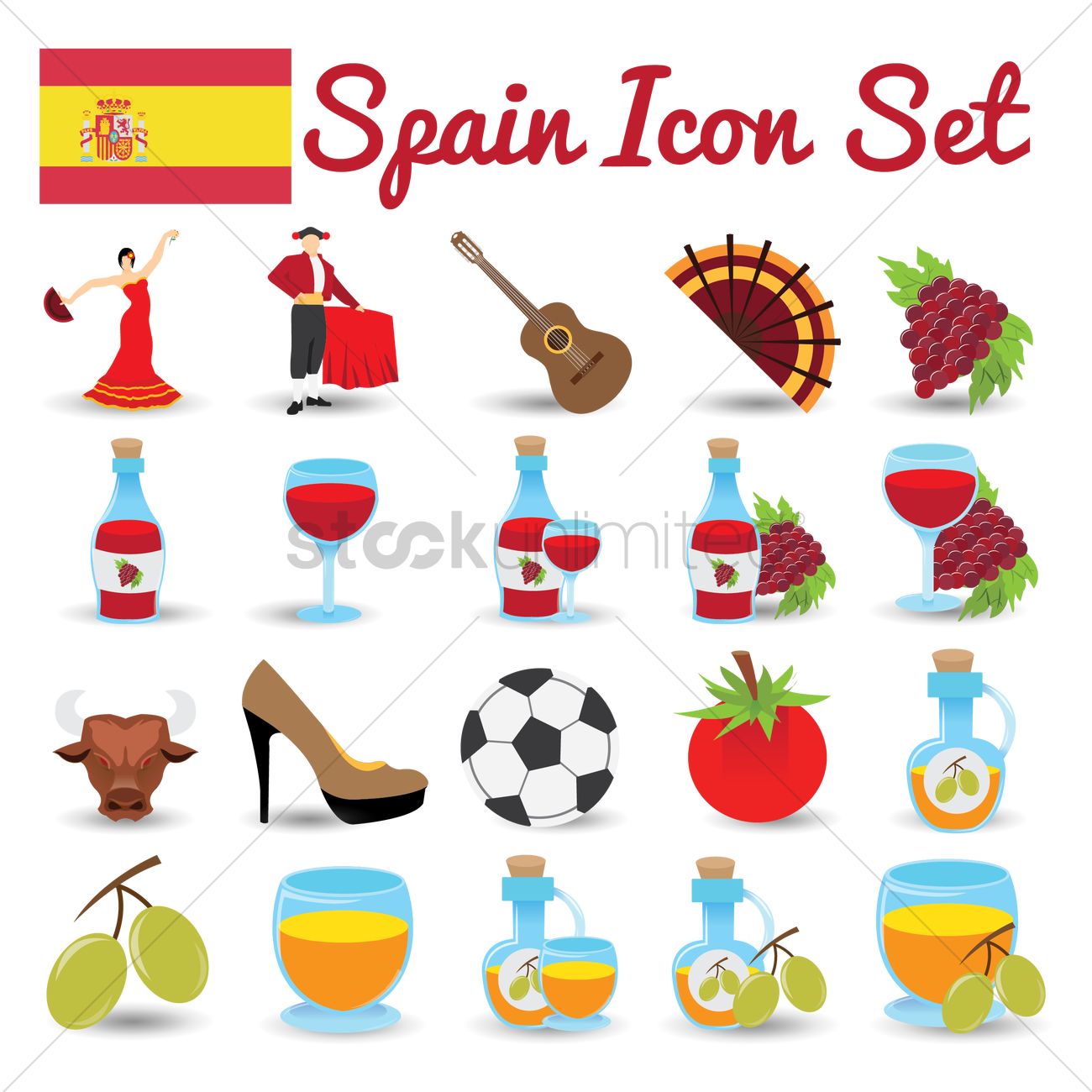 1300x1300 Span Set Vector Image