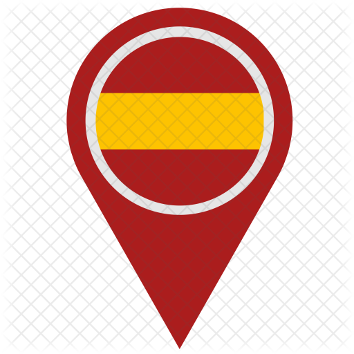 512x512 Country, Pointer, Geo, Location, Spain, Espana Icon Of Flat Style