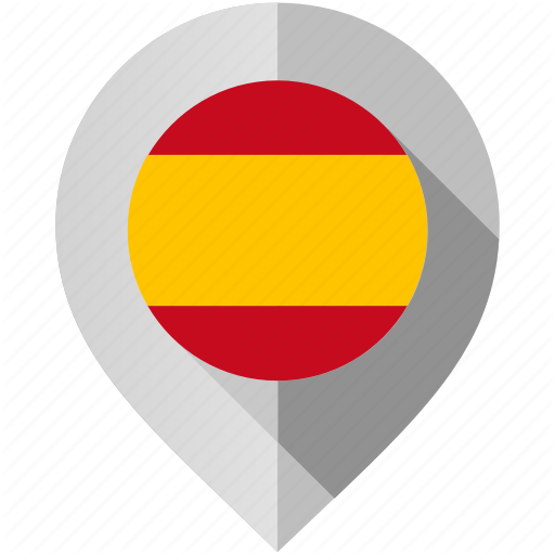 512x512 Country, Flag, Location, Map, Marker, Spain, World Icon