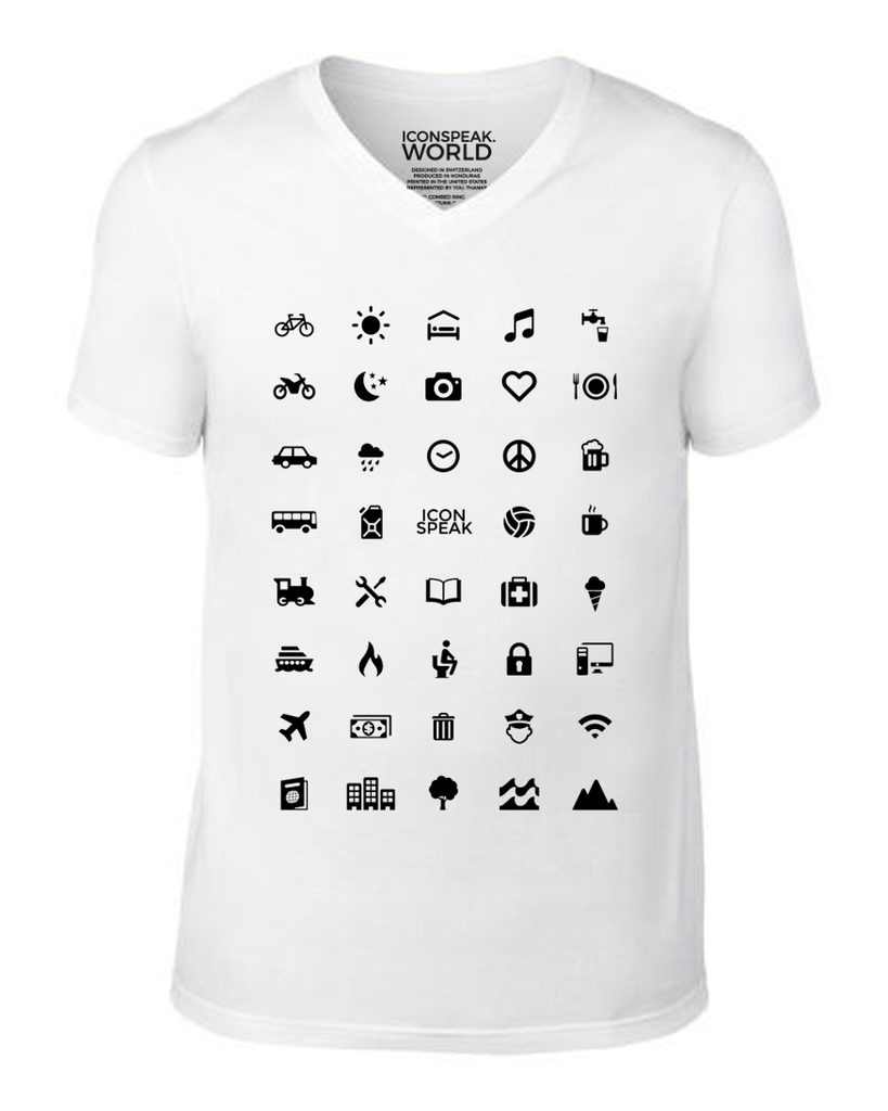 819x1024 Iconspeak World Edition V Neck Traveller Shirt