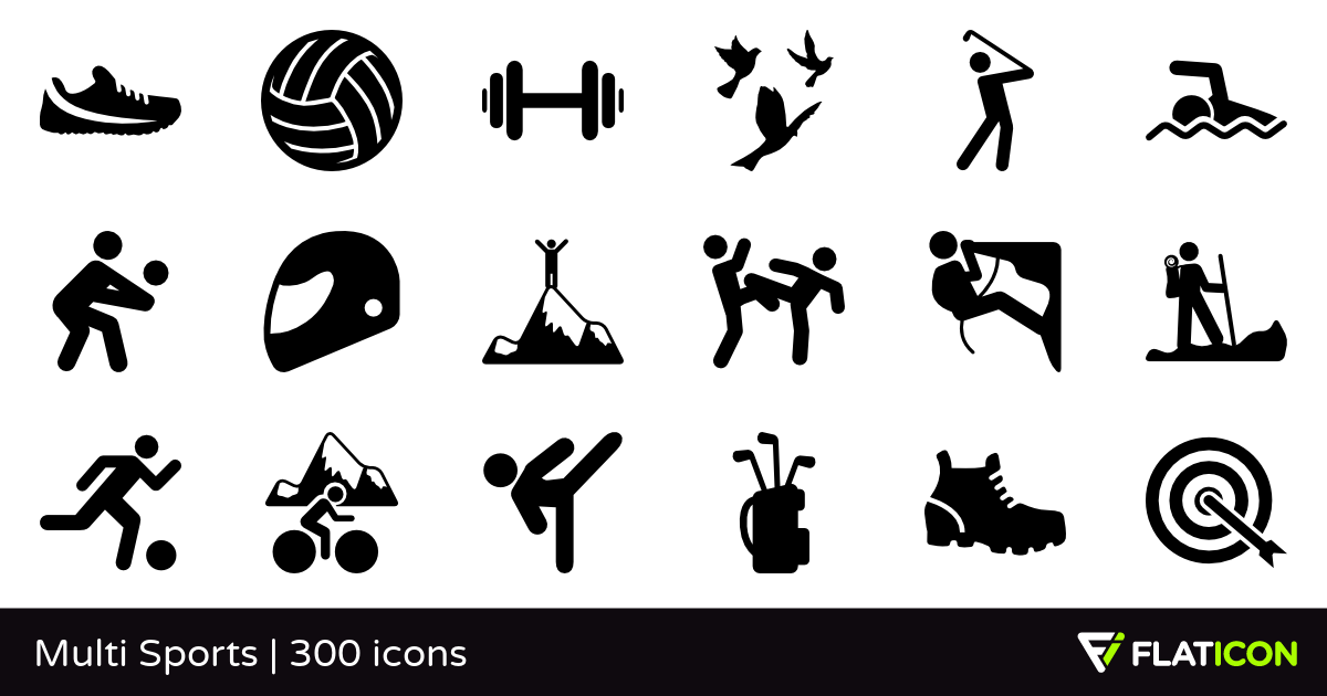1200x630 Multi Sports Free Icons