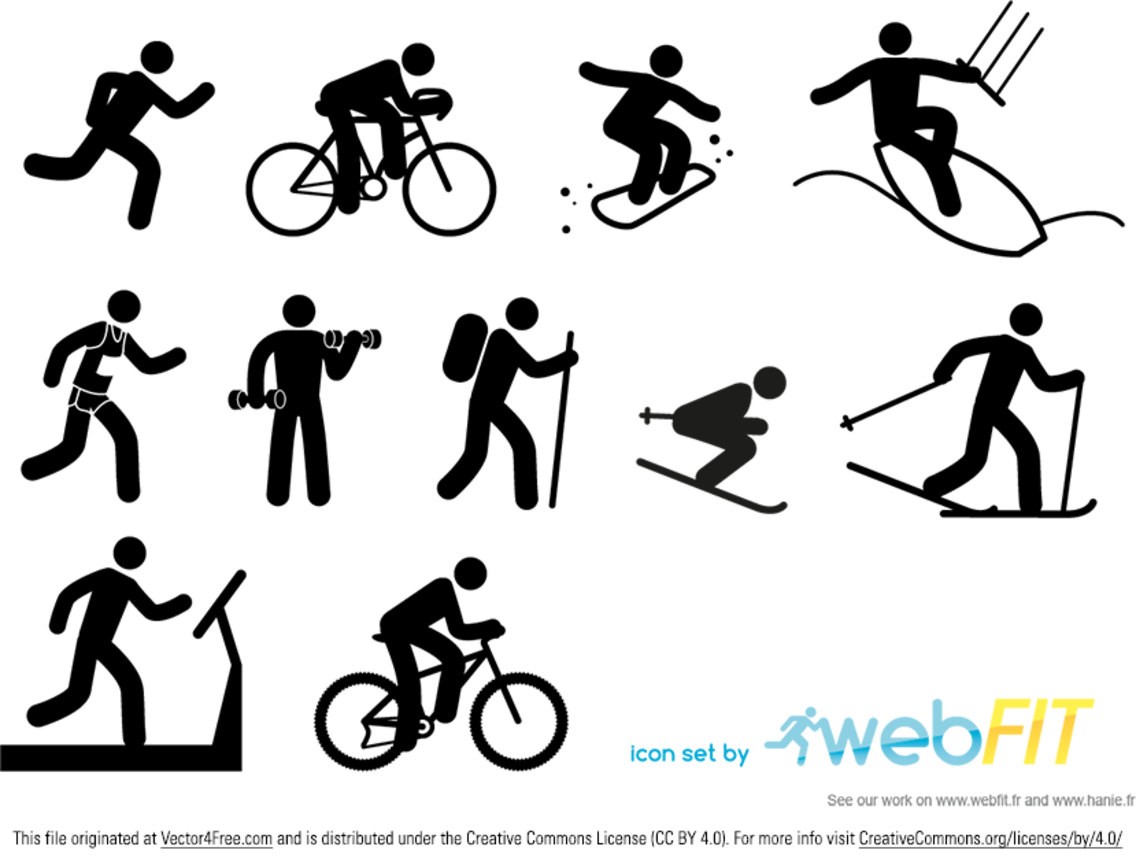 1136x865 Sport Vector Icons