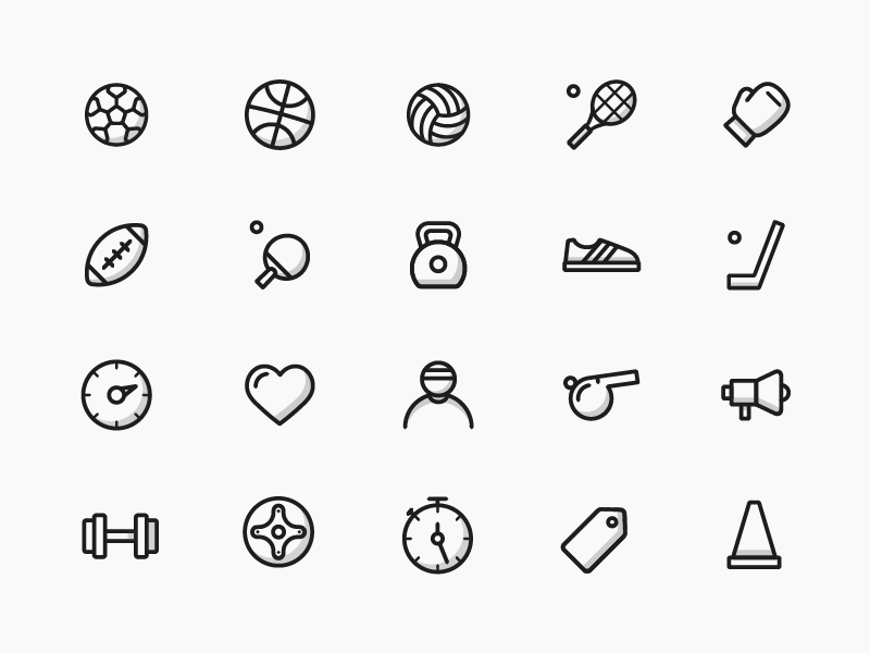 800x600 Sport Icons
