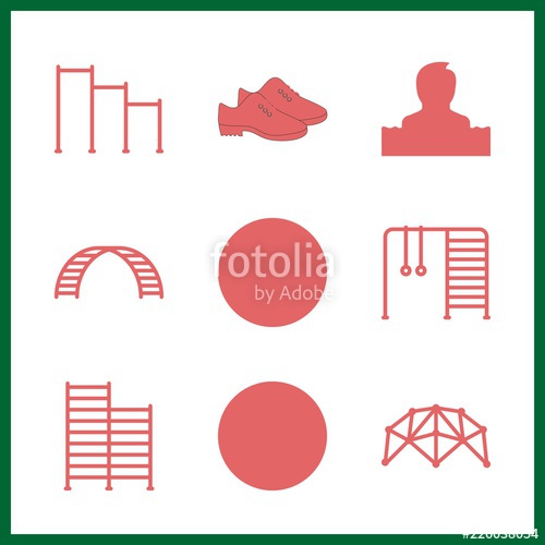 Workout Icon Sport Shoes And Horizontal Bar Vector Icons 500x500 Workout Icon Sport Shoes And Horizontal Bar Vector Icons