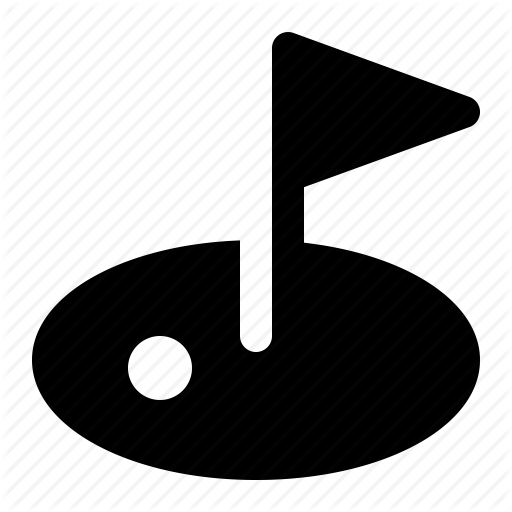 512x512 Club, Course, Flag, Golf, Hole, Sport Icon