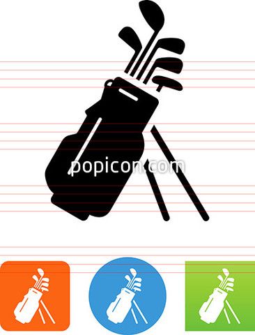 366x480 Golf Bag Icon Sports Icons Sport Icon, Fitness Icon, Sports