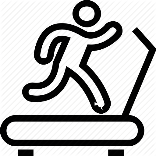 512x512 Gym, Sports, Sports Club, Training, Treadmill Icon