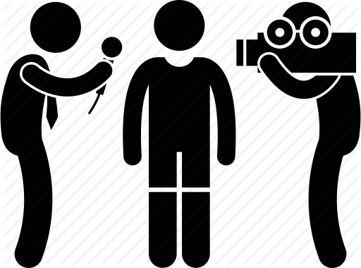 512x380 Interview, Interviewer, Media, News, Player, Sportsman, Tv Host Icon