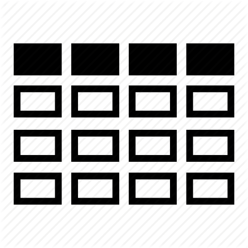 512x512 Data, Data Grid, Data Table, Excel, Grid, Spreadsheet, Table Icon