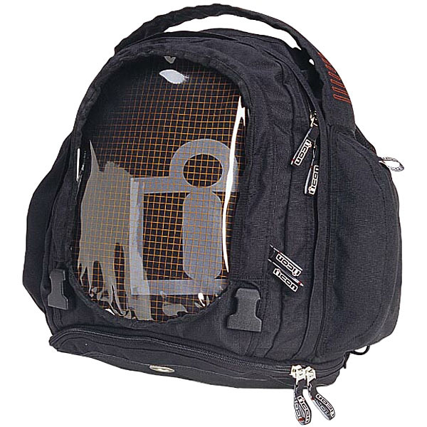 600x600 Icon Gloves Motorcycle, Icon Squad Backpack Bags Black