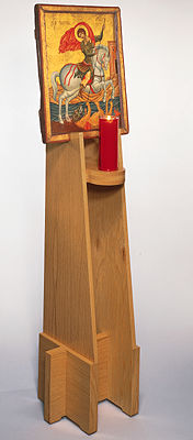 176x400 Mv Gospel Book Throne And Icon Stand