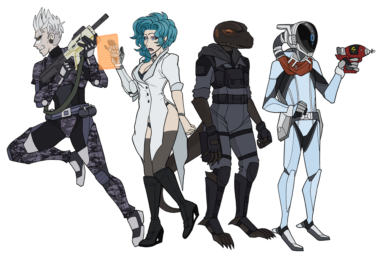 1280x862 Pyrogina Starfinder Ocs! Sarubi Human Soldier Mercenary