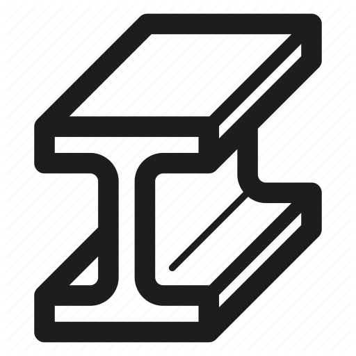 512x512 Bar, I Beam, Metal, Steel Icon