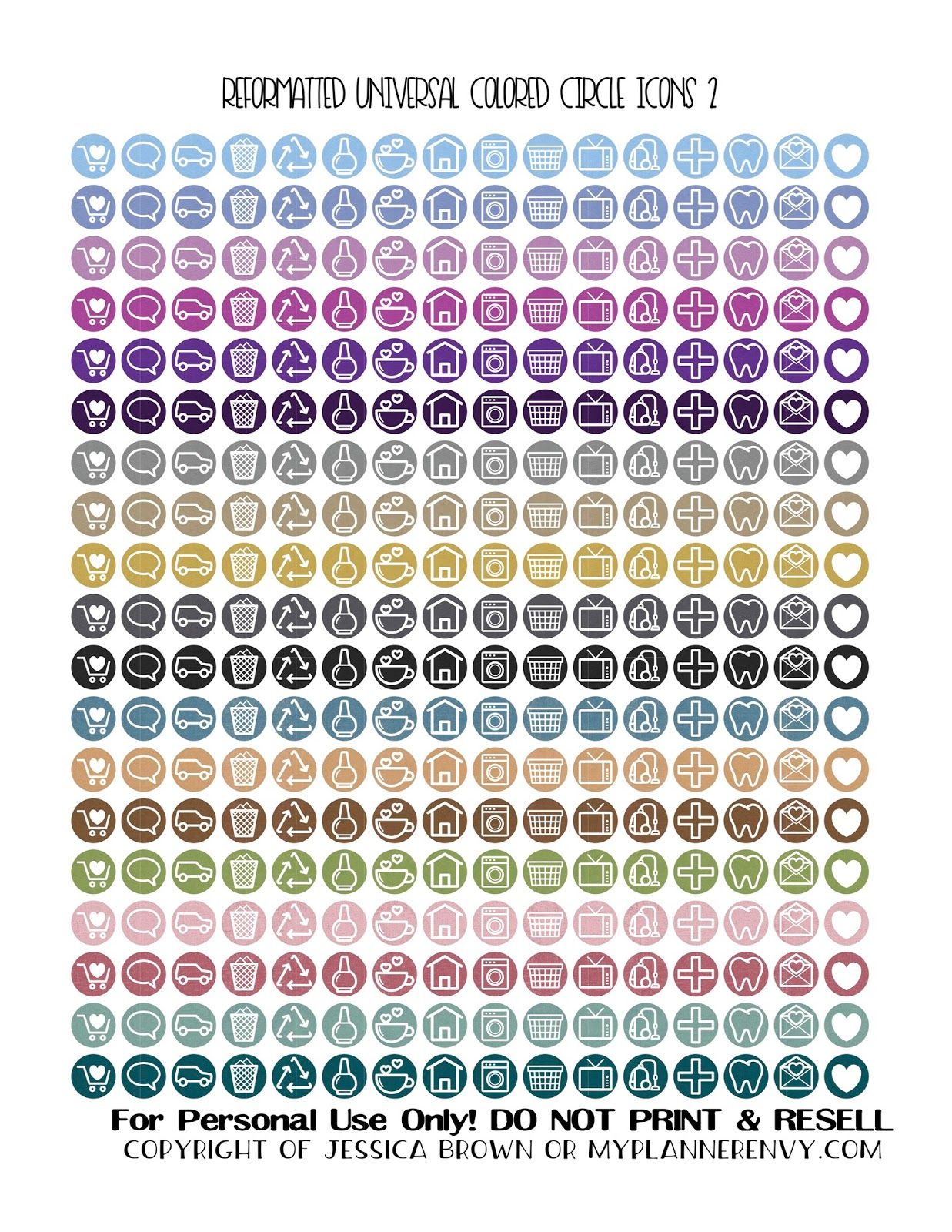 1237x1600 Free Printable Reformatted Universal Colored Circle Icons
