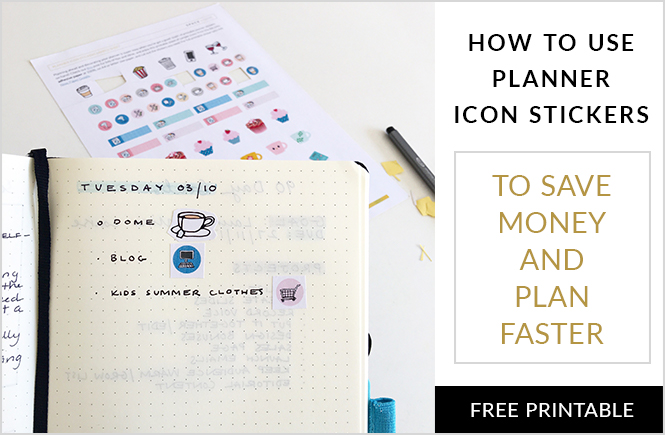 665x435 How To Use Planner Icon Stickers To Decorate And Speed Up Your