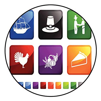 425x425 Door Mat Increasethanksgiving Royalty Free Vector Icon