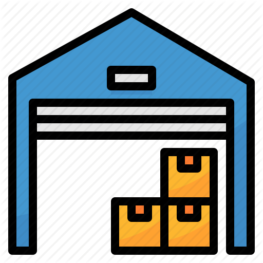 512x512 Factory, Stock, Warehouse Icon