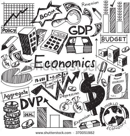 450x470 Economics And Financial Education Handwriting Doodle Icon