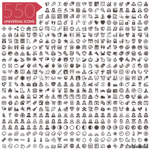 500x500 Icon Set