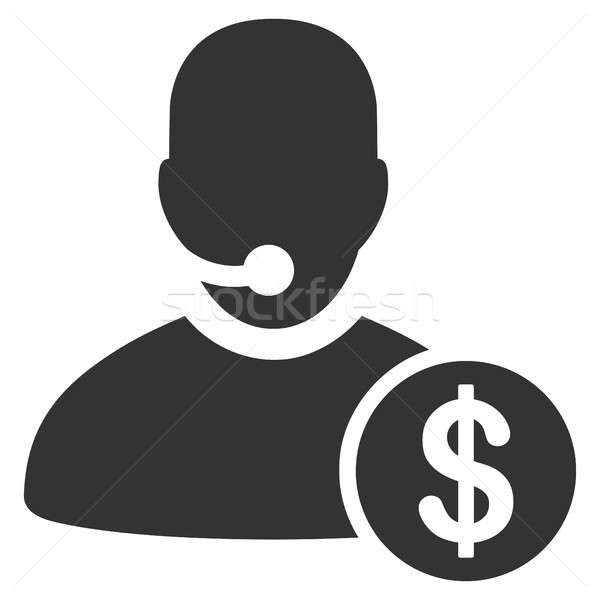 600x600 Bank Call Center Flat Icon Stock Photo Victor Ivlichev