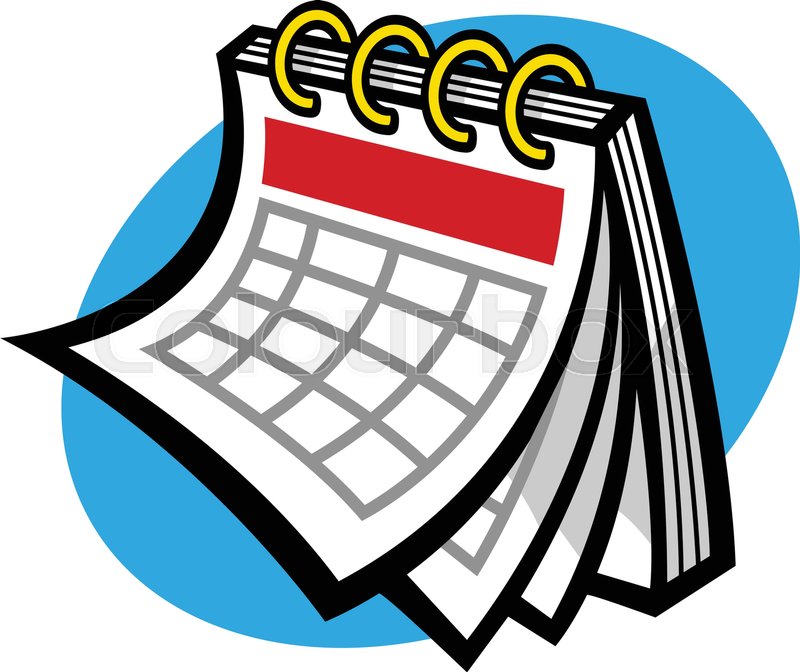 800x672 Calendar Schedule Vector Icon Stock Vector Colourbox