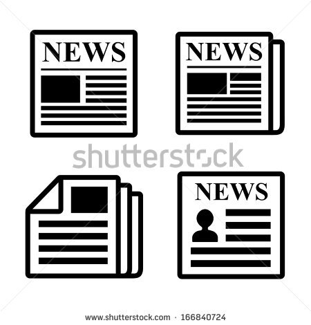 450x470 News Vector Icon