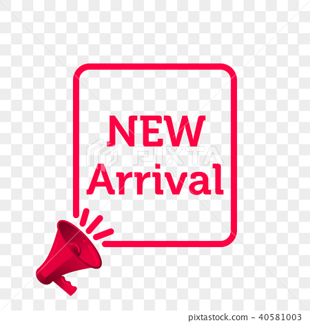 450x468 New Arrival Message Quote Megaphone Vector Icon