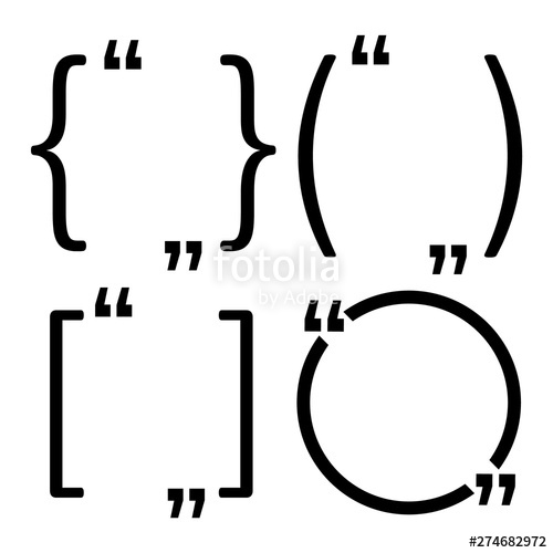 500x500 Quote Frames Quotation Mark Speech Bubble Quote Sign Icon Stock