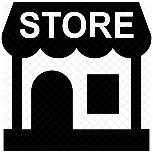 512x512 Store Icon Of Glyph Style
