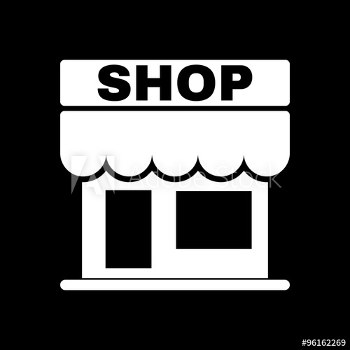 500x500 The Shop Icon Store Symbol Flat