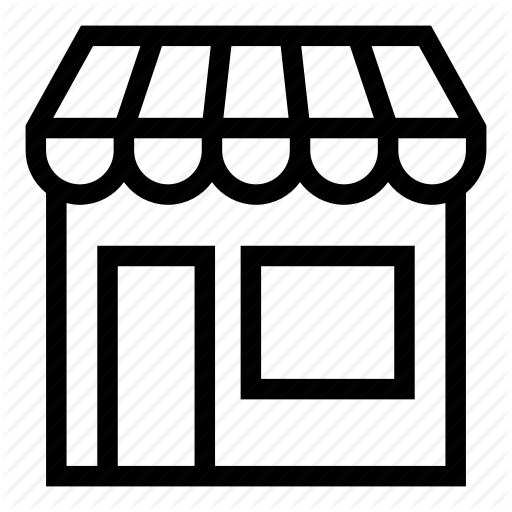 512x512 Brick And Mortar, Commerce, Shop, Store Icon