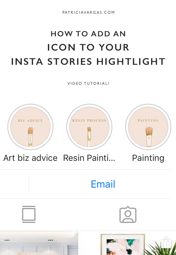 735x1059 How To Add An Icon To Instagram Stories Highlights
