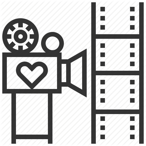 512x512 Heart, Love, Story, Video, Wedding Icon