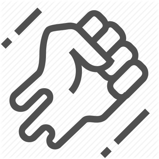 512x512 Authority, Fist, Hit, Power, Punch, Push, Strike Icon