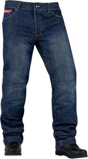 309x560 Icon Strongarm Sport Riding Relaxed Fit Denim Pant Blue