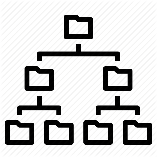 512x512 Data, Folder, Hierarchy, Management, Structure Icon