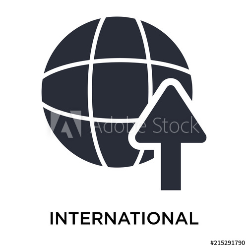 International Studies Icon Isolated On White Background Modern 500x500 International Studies Icon Isolated On White Background Modern