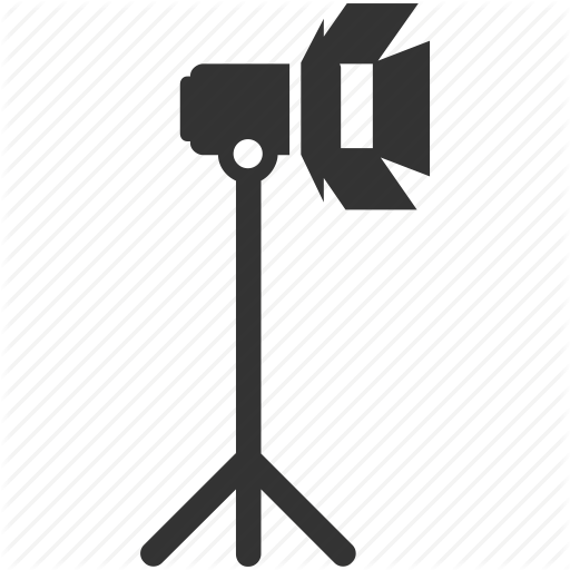 512x512 L Light, Lightning, Photo Studio, Spotlight, Studio Icon