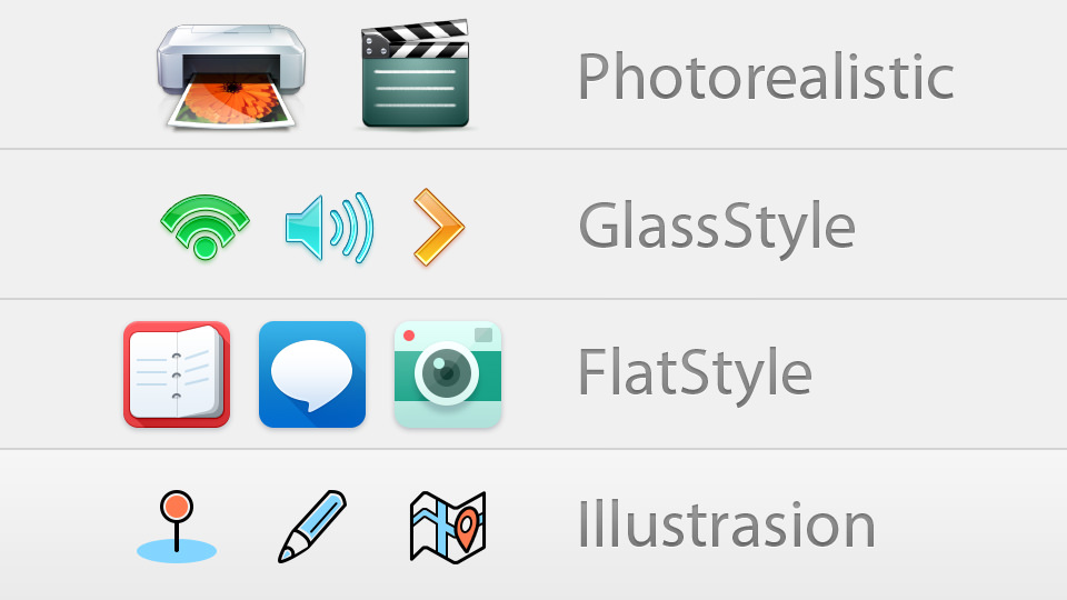 960x540 Icon Design Samples D Flat