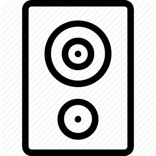 512x512 Electronics, Music, Speaker, Subwoofer, Woofer Icon